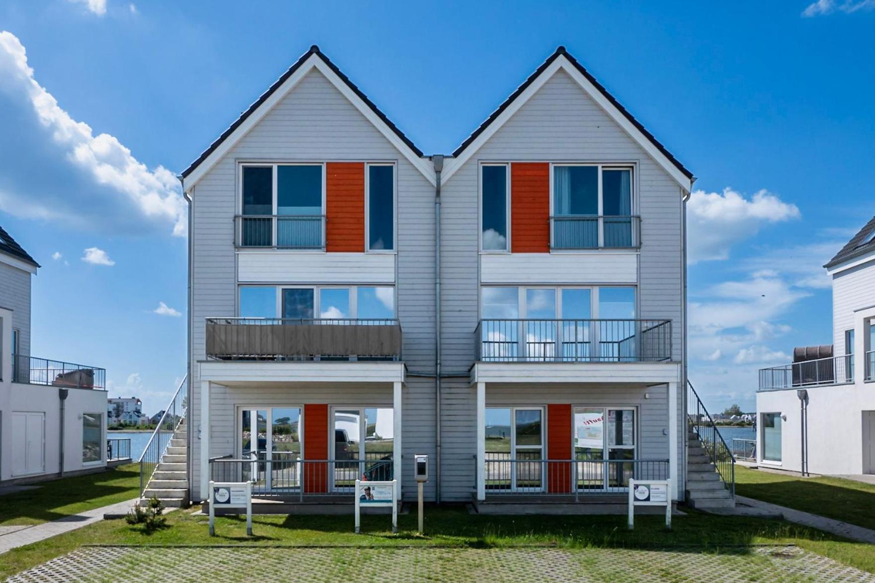 Maisonette Fewo Ostseeflair By Seeblick Ferien Oro, Erste Wasserreihe, E-Saeule Ольпениц Экстерьер фото
