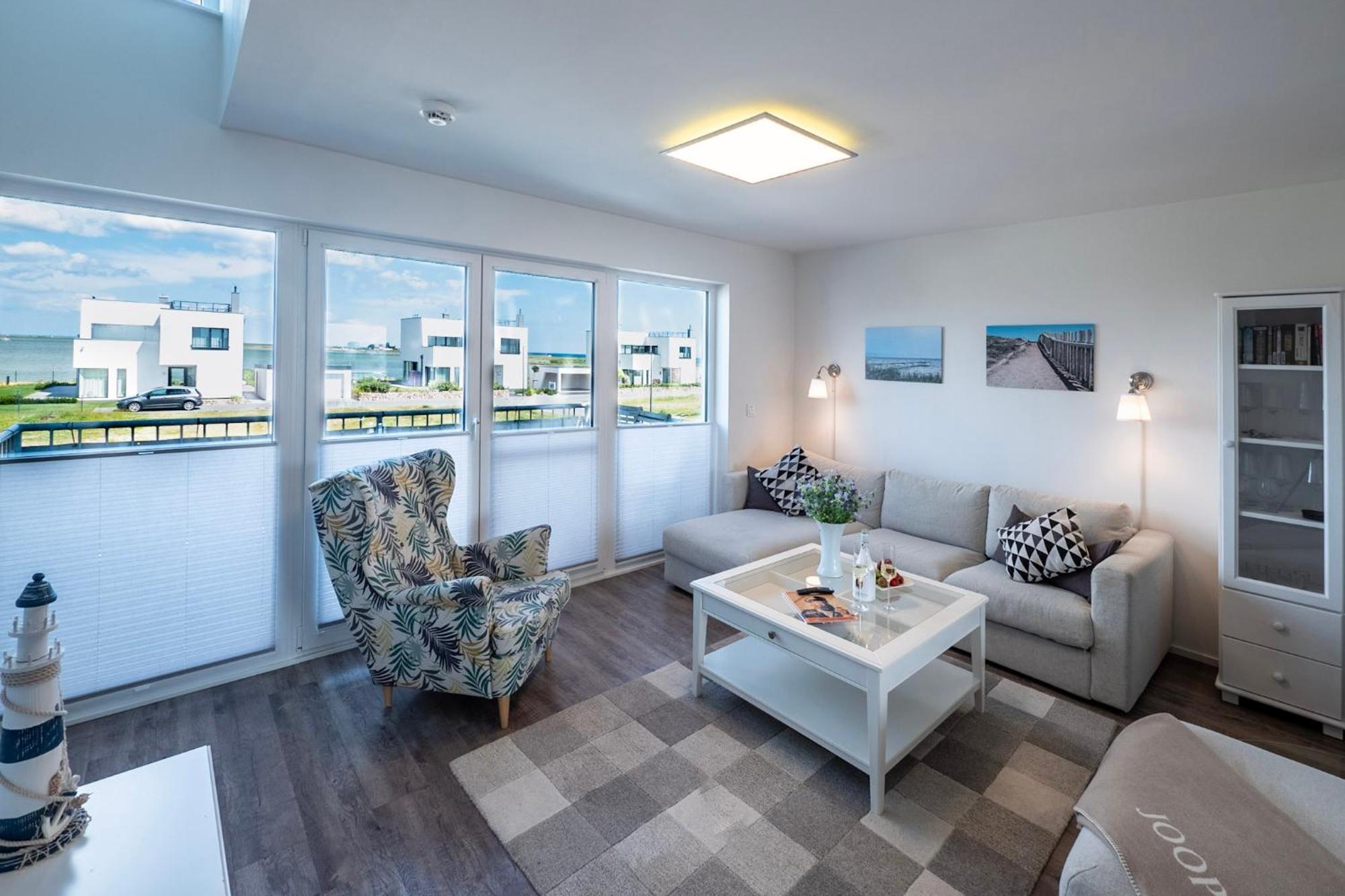 Maisonette Fewo Ostseeflair By Seeblick Ferien Oro, Erste Wasserreihe, E-Saeule Ольпениц Экстерьер фото