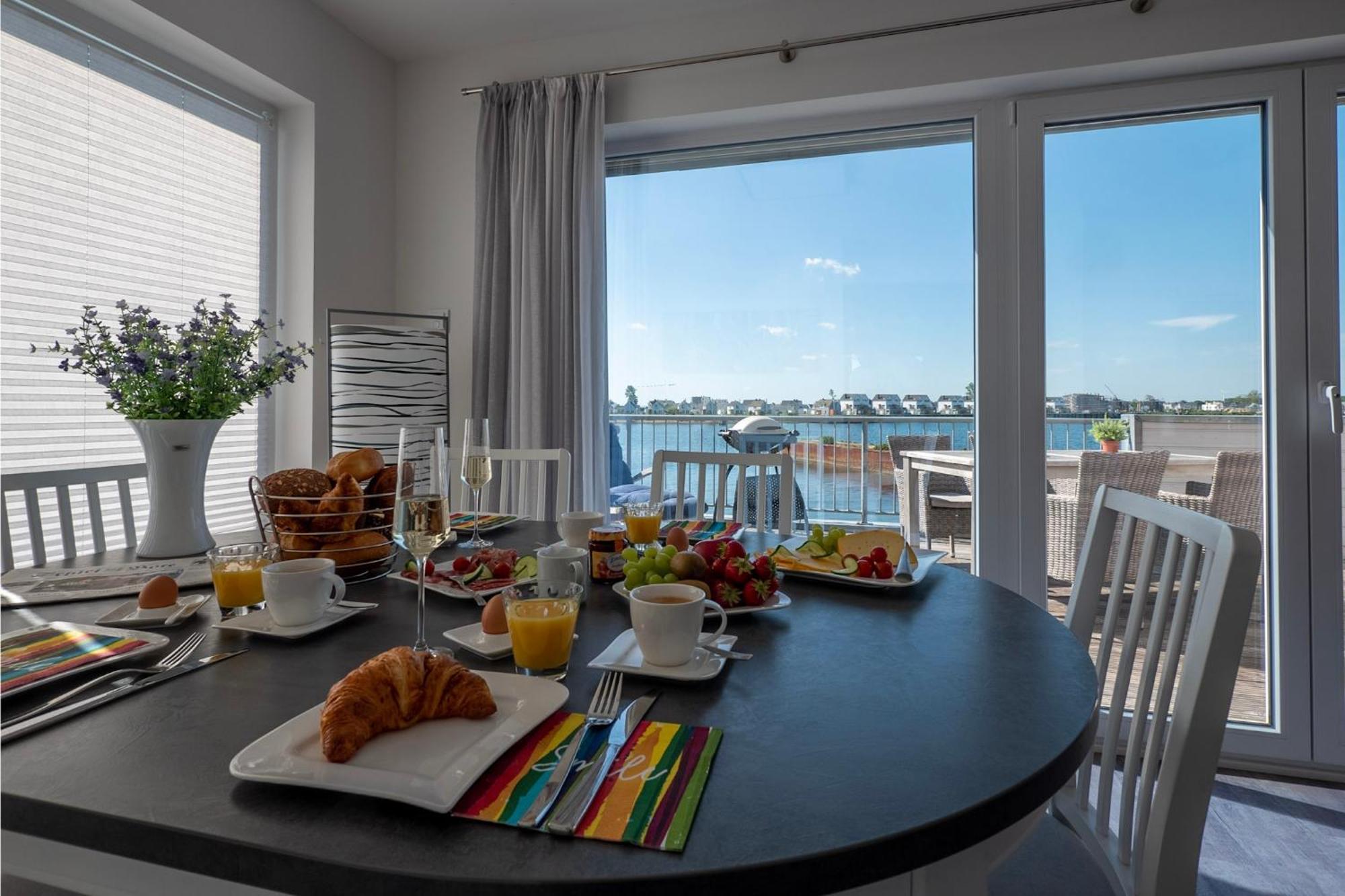 Maisonette Fewo Ostseeflair By Seeblick Ferien Oro, Erste Wasserreihe, E-Saeule Ольпениц Экстерьер фото